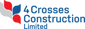 4 crosses construction logo 300